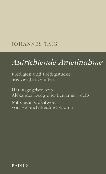 Aufrichtende Anteilnahme