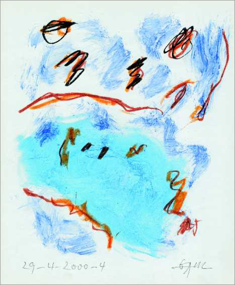 Malerei auf Papier
