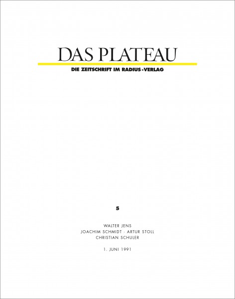 DAS PLATEAU No 5