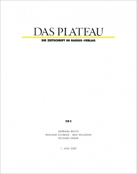 DAS PLATEAU No 101