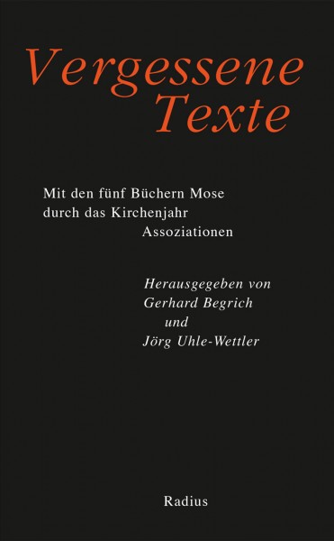 Vergessene Texte 1. Assoziationen