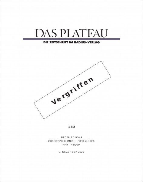 DAS PLATEAU No 182