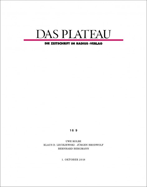 DAS PLATEAU No 169