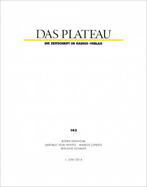DAS PLATEAU No 143