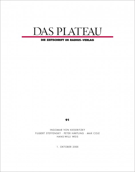 DAS PLATEAU No 91