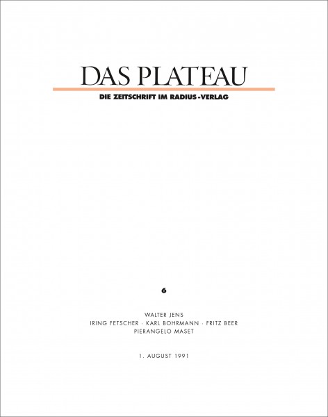 DAS PLATEAU No 6