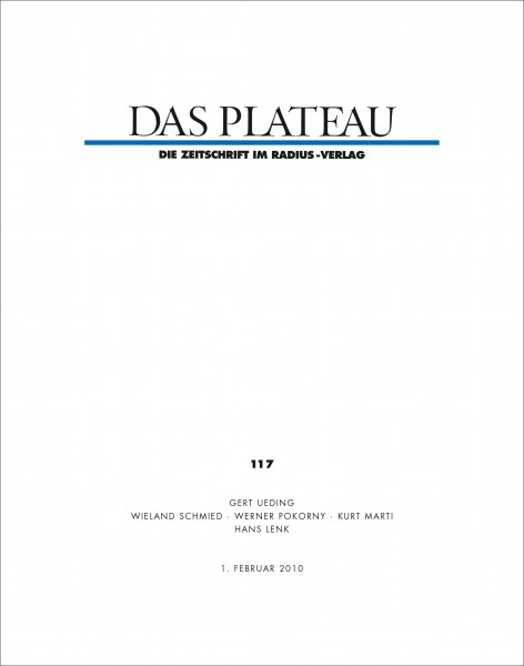 DAS PLATEAU No 117