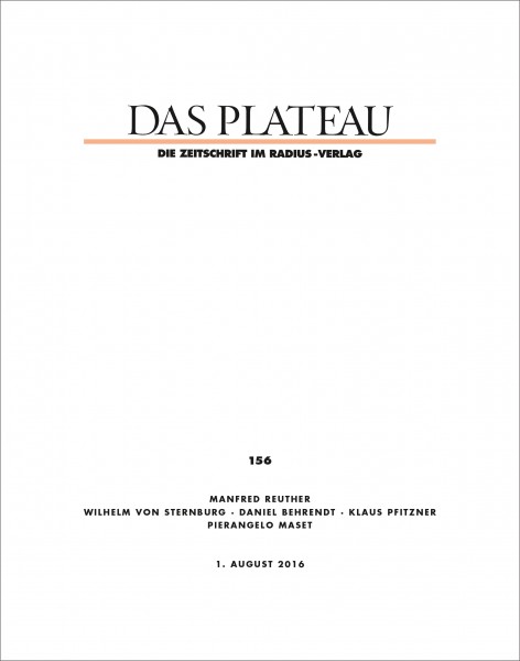 DAS PLATEAU No 156