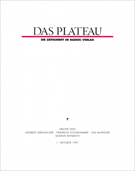 DAS PLATEAU No 7