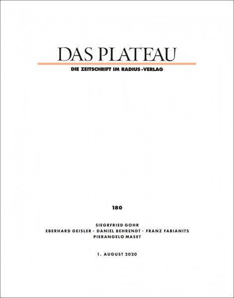 DAS PLATEAU No 180