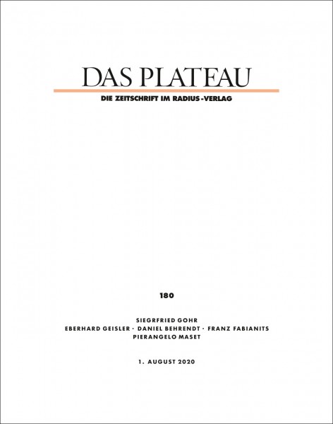 DAS PLATEAU No 180