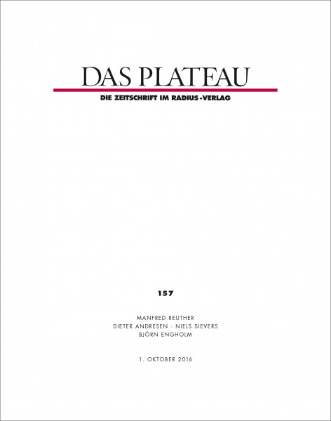 DAS PLATEAU No 157