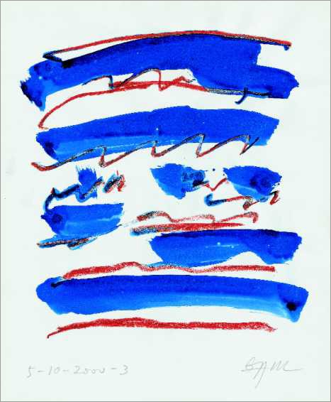 Malerei auf Papier