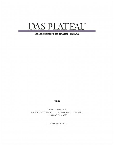 DAS PLATEAU No 164