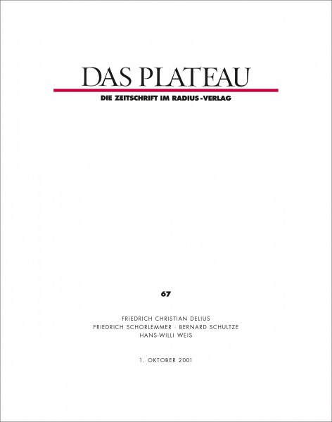 DAS PLATEAU No 67