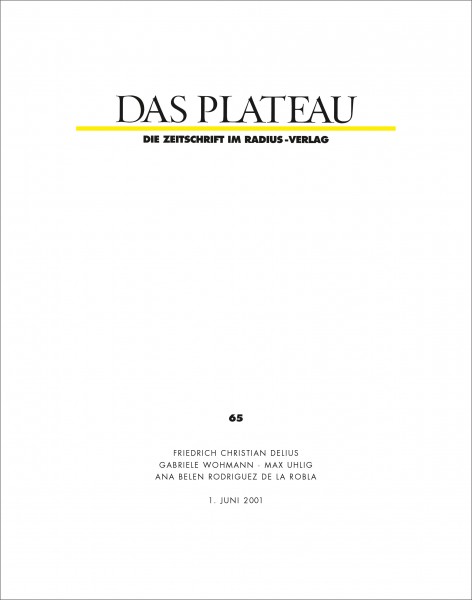DAS PLATEAU No 65