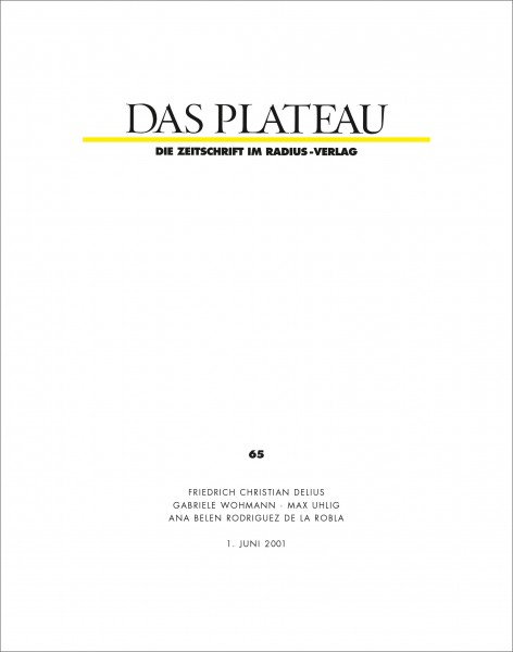 DAS PLATEAU No 65