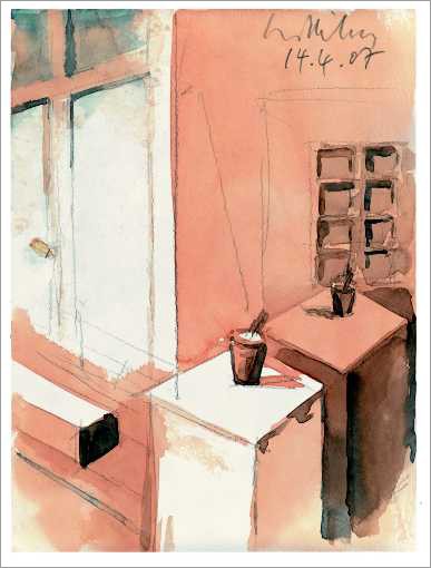 aus dem Zyklus »Atelier-Interieur«