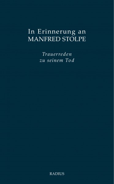 In Erinnerung an Manfred Stolpe