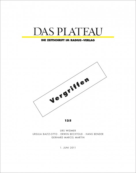 DAS PLATEAU No 125