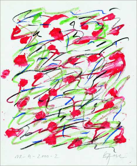 Malerei auf Papier