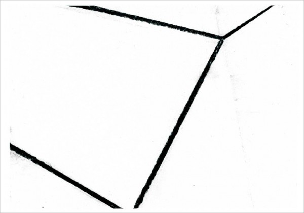 Kohle auf Papier